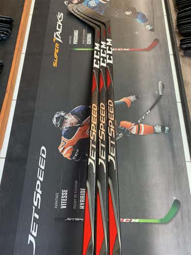 3 Pack | P28M | 80 Flex | New CCM Super Tacks AS1 *Dressed As A Jetspeed | LH | Pro Stock | Grip |
