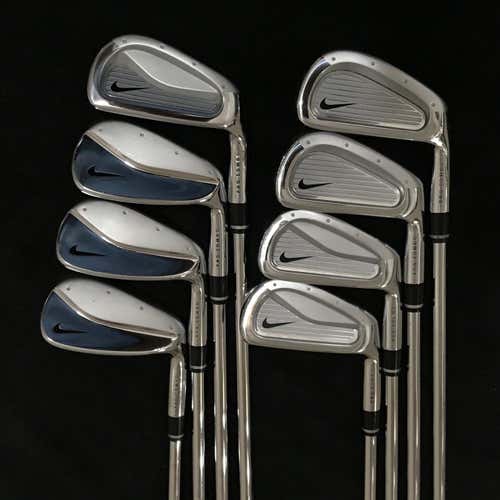Men's Right Handed Stiff Flex Steel Shaft Iron Set