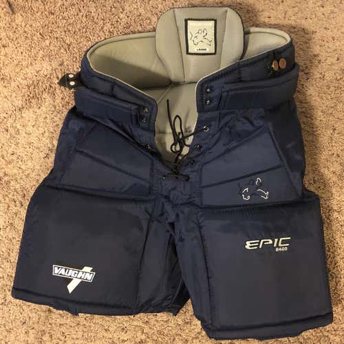 Blue Vaughn Epic 8400 Jr. L Goalie Pants