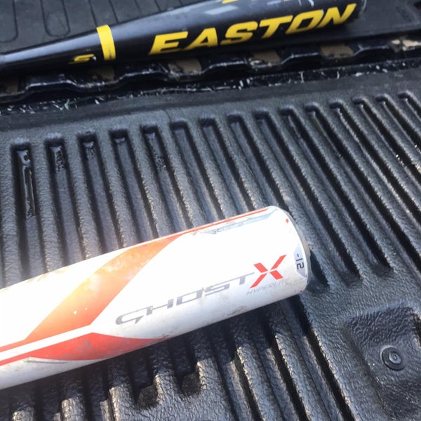 Kid Pitch (9YO-13YO) 2018 Composite Ghost X (-12) 17 oz 29" Bat