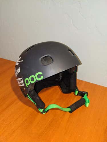 Used Large POC Receptor Bug Helmet - TJ Schiller editon