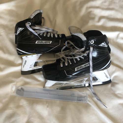Senior Bauer Supreme S190 Regular Width Size 6.5 Hockey Goalie Skates