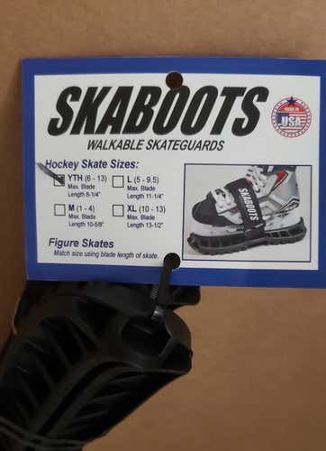 New Skaboots Walkable Skate Guards Size Youth (6-13)