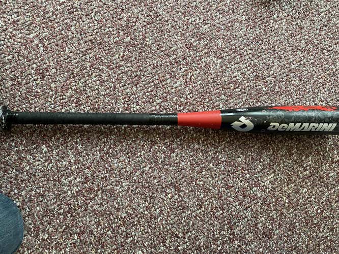 Used Kid Pitch (9YO-13YO) USSSA Certified DeMarini Alloy Vengeance Bat (-8) 21 oz 29"