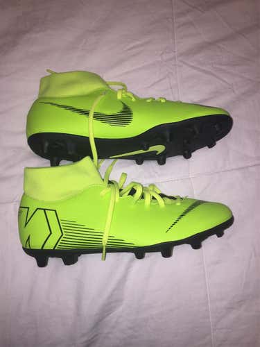 New Yellow Men's 9.0 Nike Mercurial Superfly 6 Pro FG Cleats
