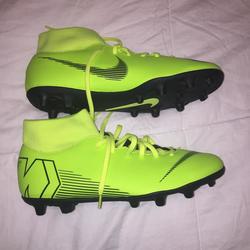 New Yellow Men's 9.0 Nike Mercurial Superfly 6 Pro FG Cleats
