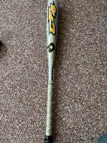 Used Kid Pitch (9YO-13YO) DeMarini Composite CF4 Bat (-8) 22 oz 30"