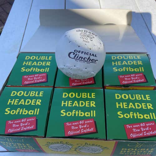 White New Other 6 Pack Softball