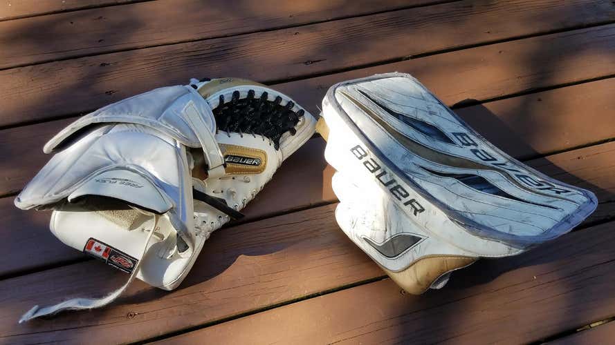 Bauer Reactor 6000 Glove and Blocker
