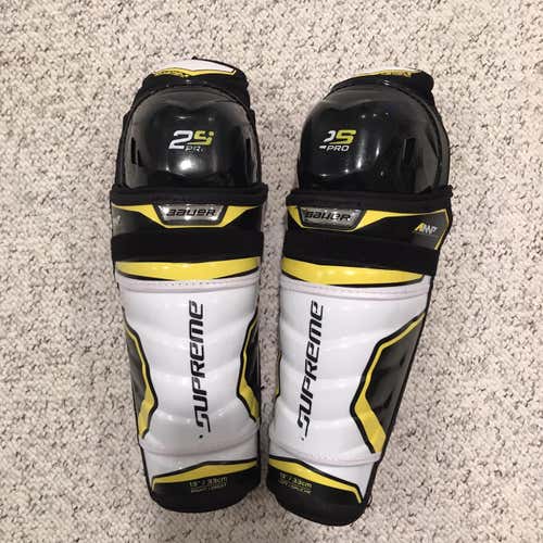 Used Bauer Supreme 2S Pro Shin Pads