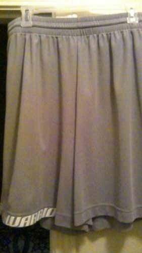 WARRIOR Gray New Adult Men's XL Warrior Shorts
