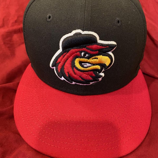 Rochester Red Wings Hat Baseball Cap Fitted 7 1/2 Vintage New Era