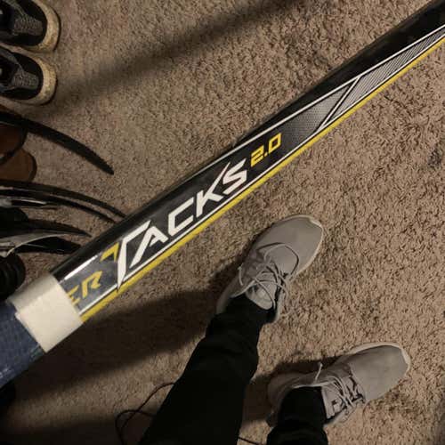 Senior Left Hand Super Tacks 2.0 Toe Pattern Pro Stock Hockey Stick