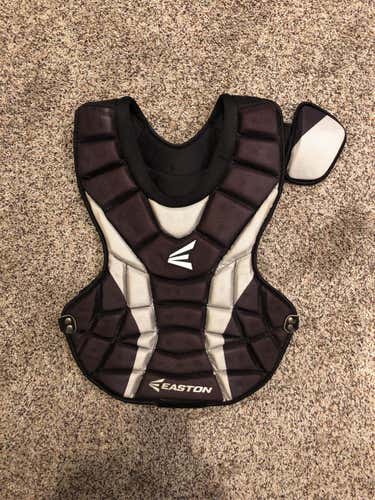 Black Adult Easton Catcher's Chest Protector