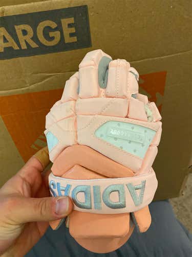 Used Adidas 13" Lacrosse Gloves