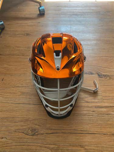 Orange Adult Player's Cascade S Helmet