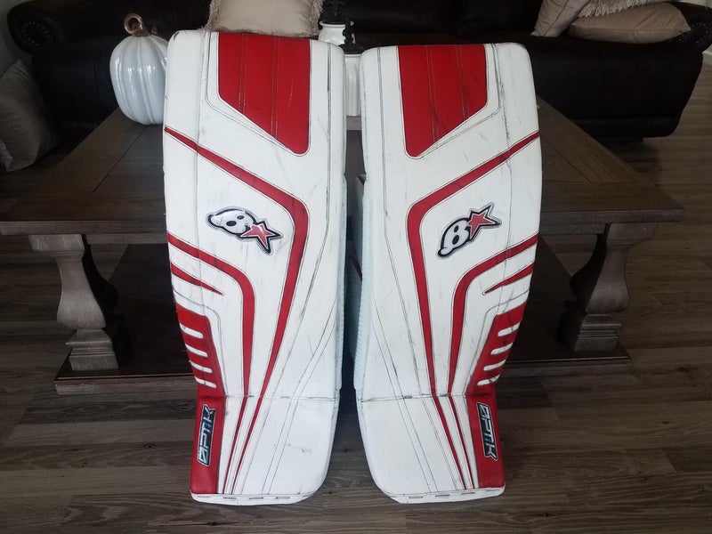 Used 35" Brian's OPTiK Goalie Leg Pads