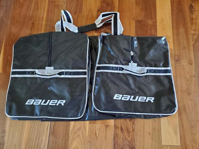 Brand New Blue Bauer Team Premium Goalie Carry Bag  Roughly 20x20x40
