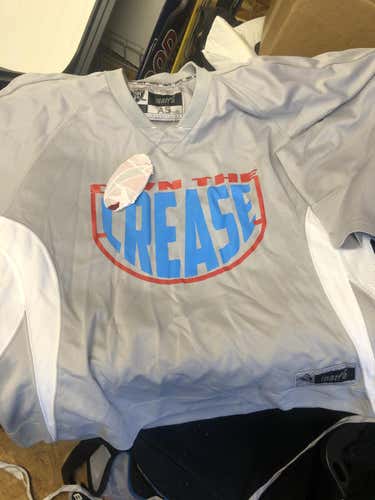 Gray New Adult Small Goalie Cut Other Jersey