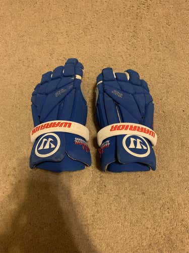 Used Warrior Evo 12" Lacrosse Gloves