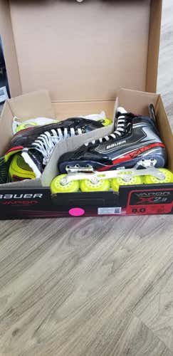 New Senior Bauer X2.9 Inline Skates Regular Width Size 8.0R