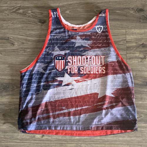 Shootout for Soldiers Adult L/XL Reversible Pinnie