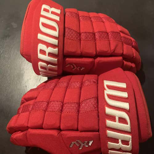 Red Senior Warrior AX1 pro 14" Pro Stock Gloves