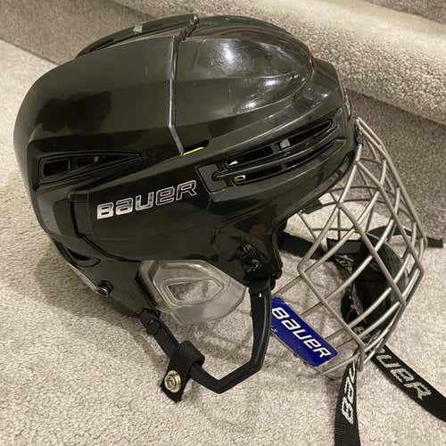 Black Used Small Bauer Reakt 100 Helmet