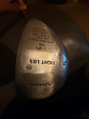 Used Men's Adams Right Handed Tight Lies Fairway Wood Extra Stiff Flex 5 Wood