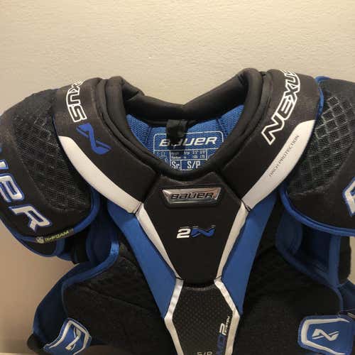 Used Small Bauer Nexus 2N Shoulder Pads