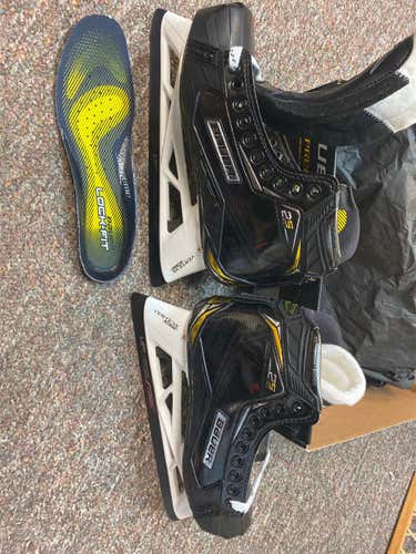Brand New Custom Bauer Supreme 2S Pro Pro Stock Size 9 DA Goalie Skates