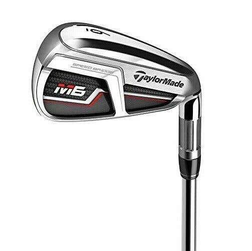 TaylorMade M6 Irons #5-Aw Graphite Atmos Orange 6r Regular Flex RH NEW