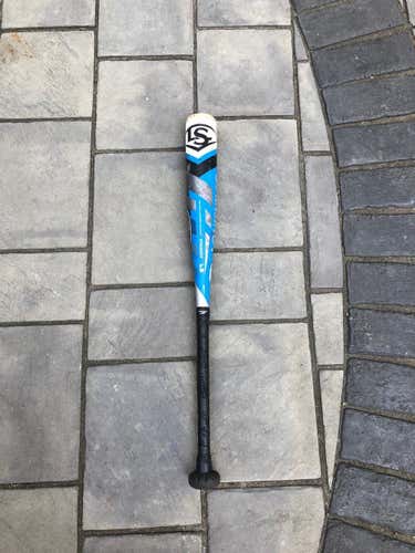Used Kid Pitch USSSA Certified 2018 Louisville Slugger Composite Catalyst Bat (-12) 17 oz 29"