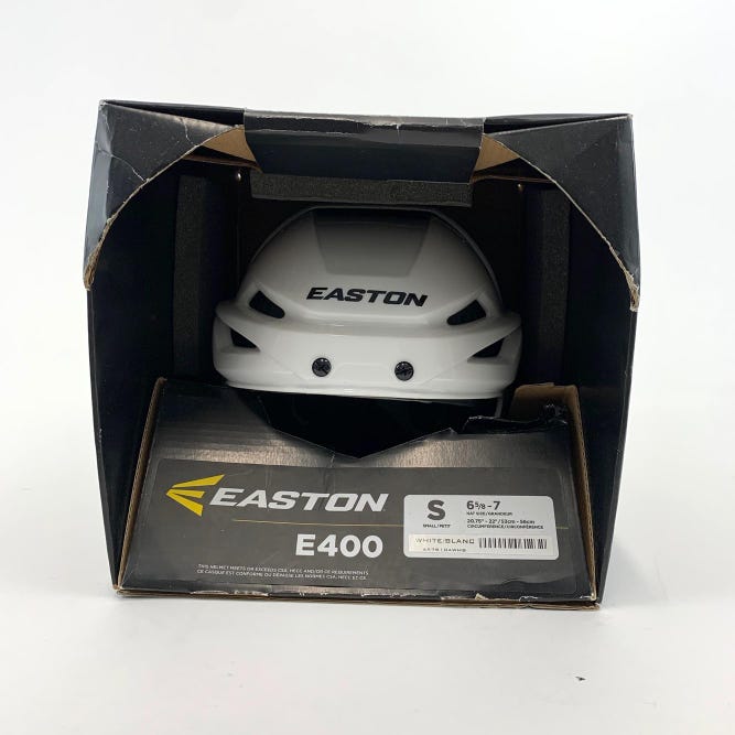 Brand New | White Easton e400 Helmet | Small