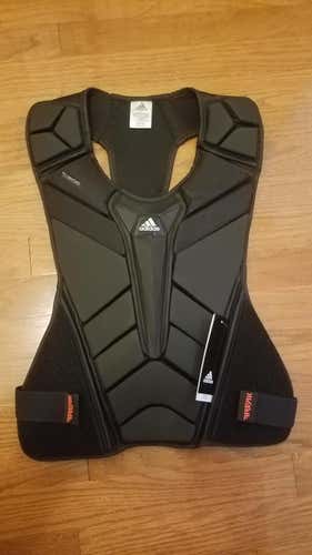 Black New Adult Medium Adidas Freak Chest Protector