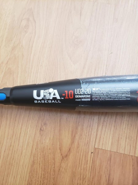 Used Kid Pitch (9YO-13YO) 2020 DeMarini Alloy Voodoo Balanced Bat (-10) 22 oz 32"