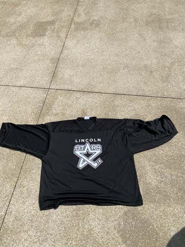 Used Pro stock USHL Lincoln Stars goalie Jersey