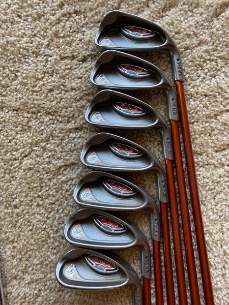 Men's Right Handed G10 Regular Flex Graphite Shaft Iron Set