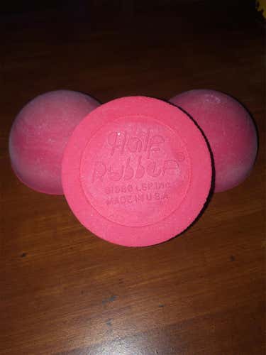 New 3 Half Rubber Ball Game