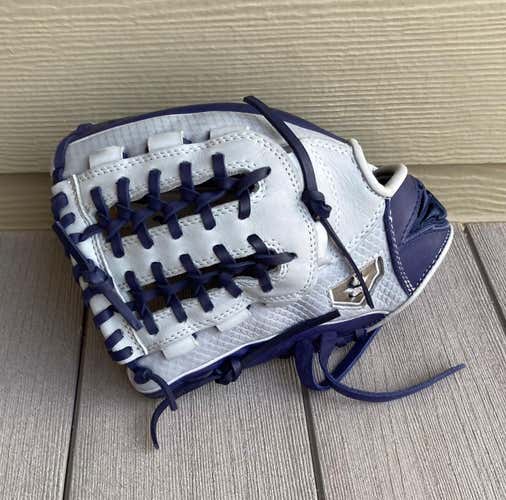 Goin Yard Gloves. Gray /Blue Pitcher's 11.5" Baseball Glove