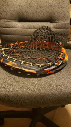 Used Warrior Strung Nemesis Lyte Goalie Head