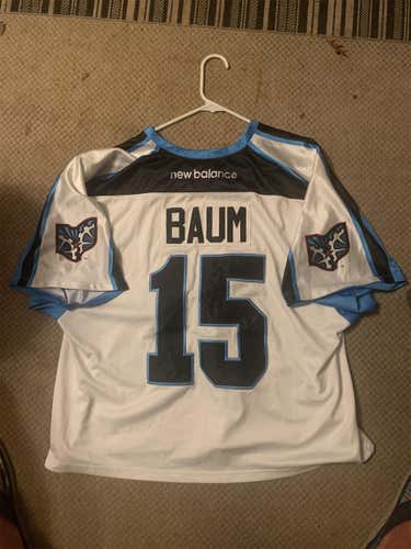 Peter Baum Ohio Machine Game worn Jersey