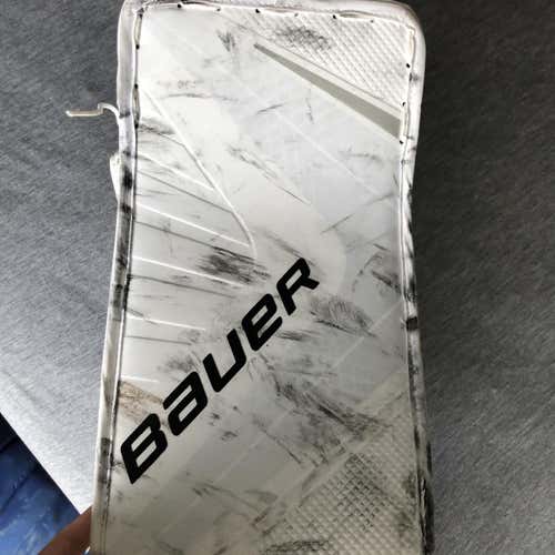 White Senior 33" Regular Vapor 1X Pro Stock Goalie Full Set