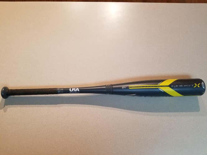 Used Kid Pitch (9YO-13YO) Easton Composite Ghost X Bat (-10) 19 oz 29"