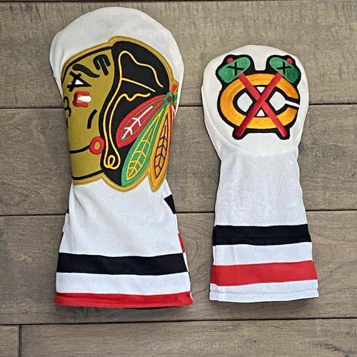 Chicago Blackhawks Driver & Fairway Wood Head Cover