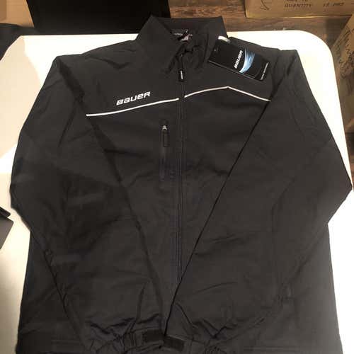 Multiple Black Youth Bauer Midweight Warmup Jacket