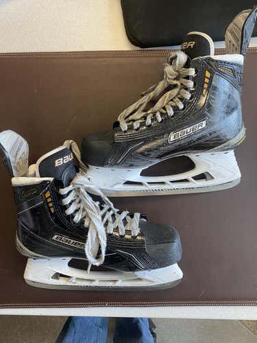 Used Junior Bauer Supreme MX3 Hockey Skates Size 5 D/R