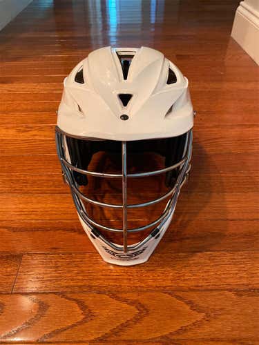 White  Cascade R Helmet