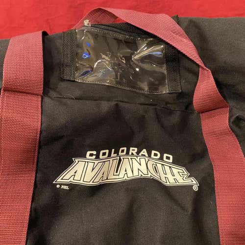 NHL Colorado Avalanche Game Used and/or Team Issued Travel Hockey Gear Bag Used Other Bag