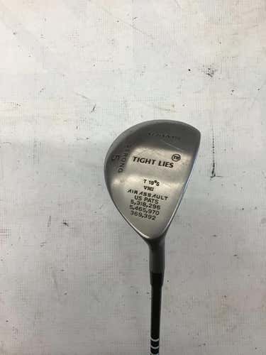 Used Adams Tight Lies 5 Wood Graphite Stiff Golf Fairway Woods